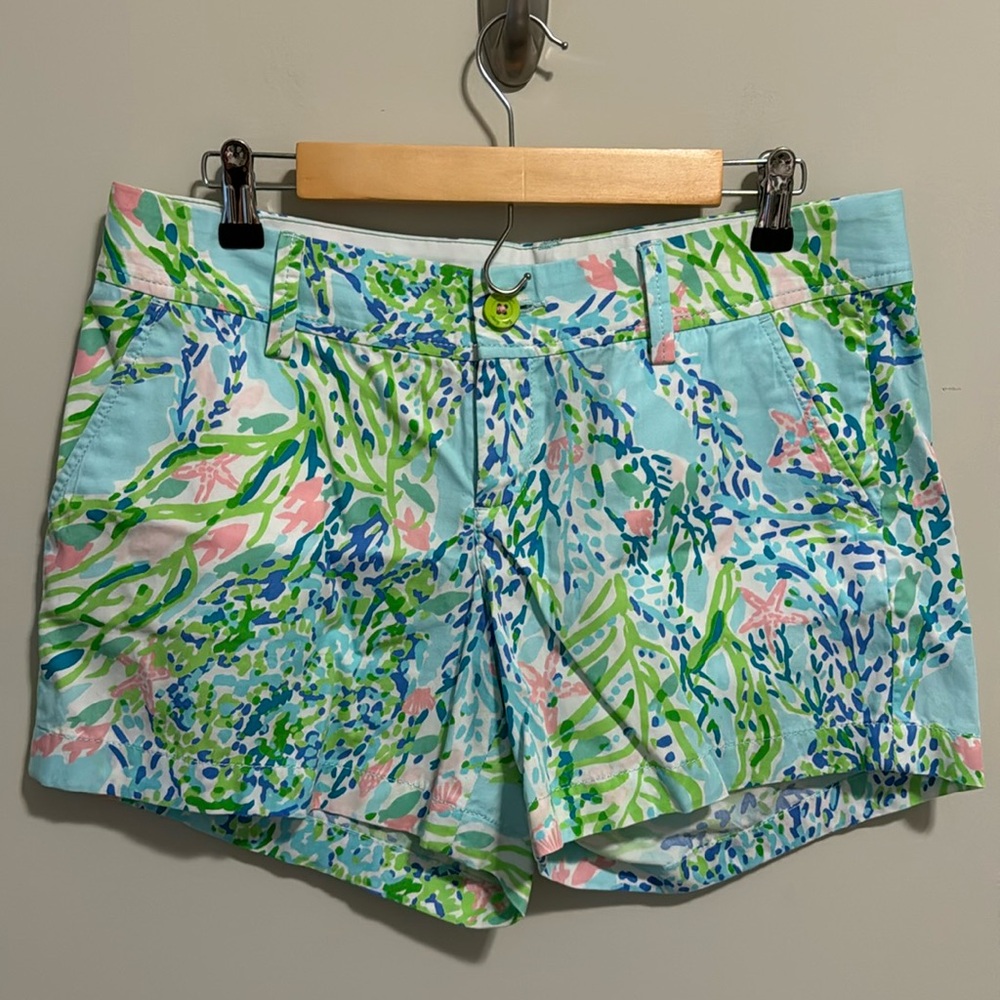 VGUC Lilly Pulitzer Callahan Shorts 8 blue